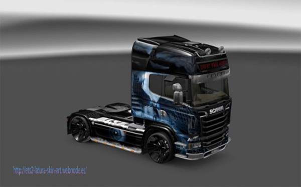 Scania Streamline Fallen Angel skin 